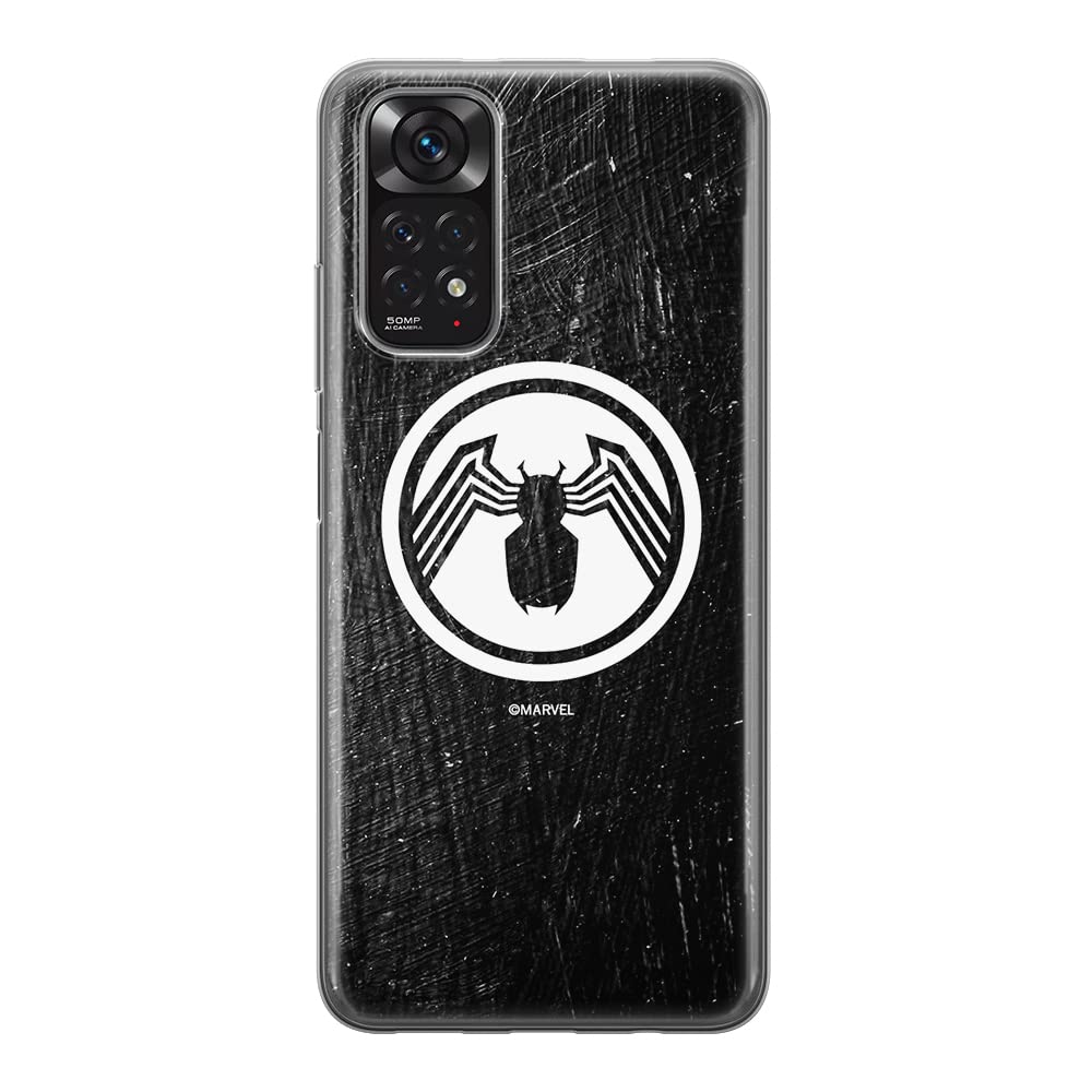 Ert Group Custodia Marvel TPU Per Xiaomi Redmi Note 11S/11 4G - Licenza Ufficiale Iron Man 003, Flessibile E Anticaduta - 3