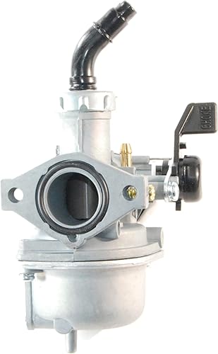 Miniatura 5 de Carburador Pz19 Maneta de estrangulador manual para mano izquierda (compatible con Coleman 70Dx, 125Dx, Tao Tao, Coolster, Peace, Icebear, y más)