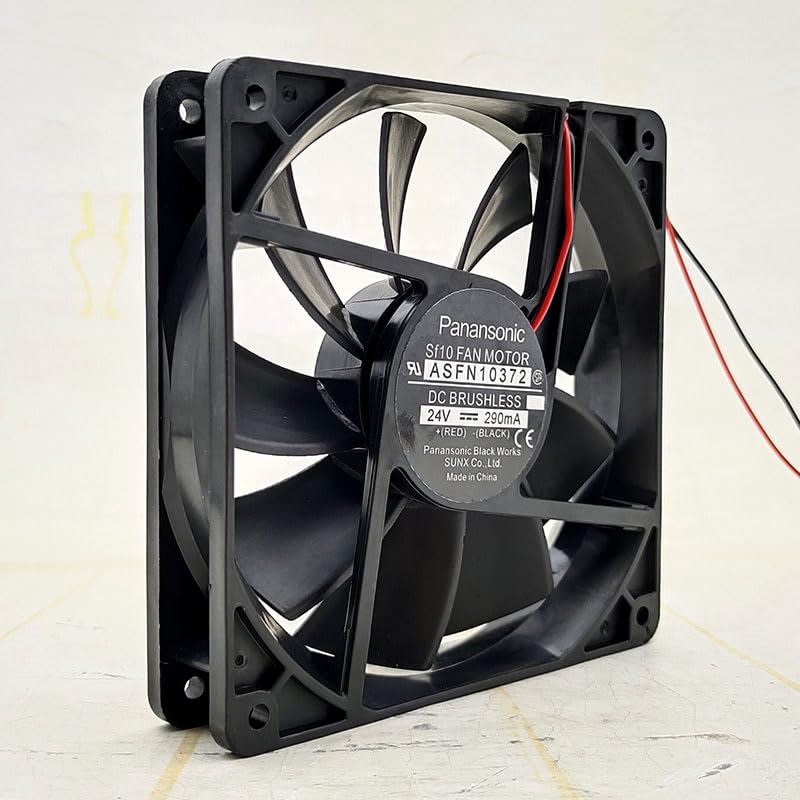 ASFN10372 12025 24V 290mA 2-wire device chassis fan