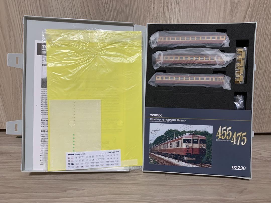Amazon.co.jp: TOMIX 国鉄 455 475 系 急行電車 基本セット : おもちゃ