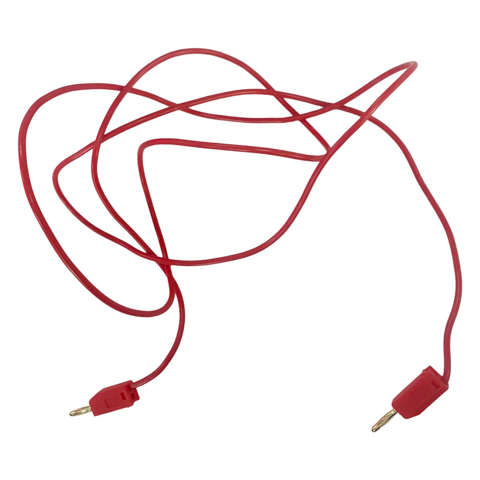 Newft Red Plate Banana Plugs Leads With 2Mm Layer Lift Erosion Resist For High Current 10Amp 600V Electrical Testing Banana Plugs Leads
