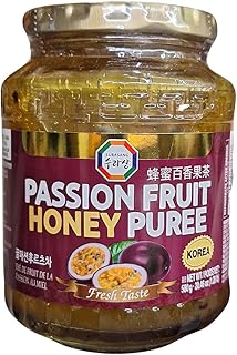 Passion Fruit Honey Puree, 20.46 oz, 1 Jar