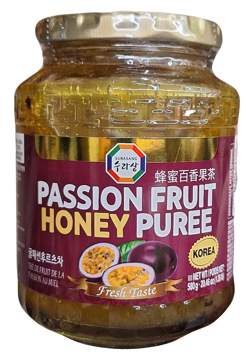 Passion Fruit Honey Puree, 20.46 oz, 1 Jar