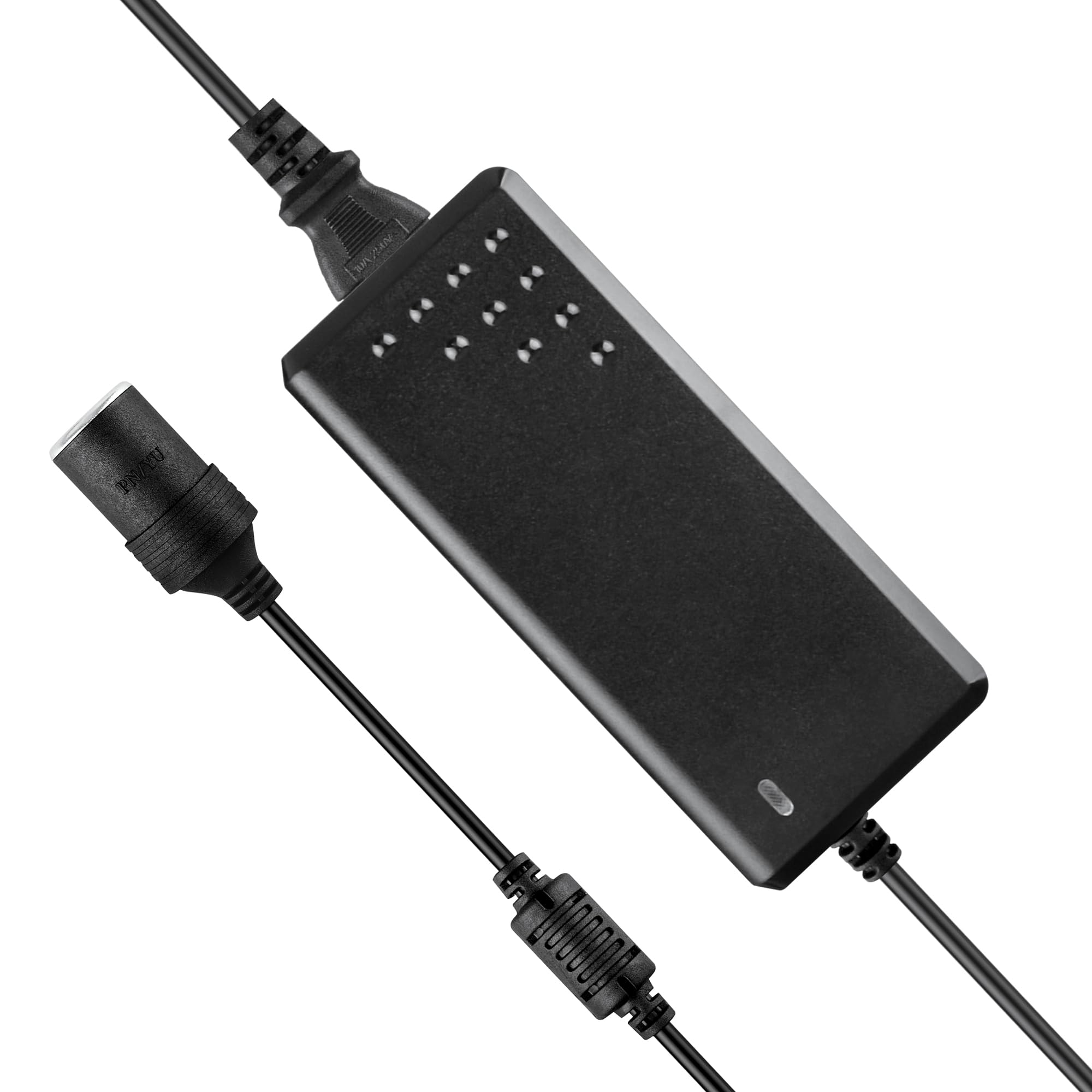 Amazon.com: AC to DC Converter 110V to 12V 5A 60W Car Cigarette Lighter  Adapter - Wall Plug Outlet Female Socket Converter