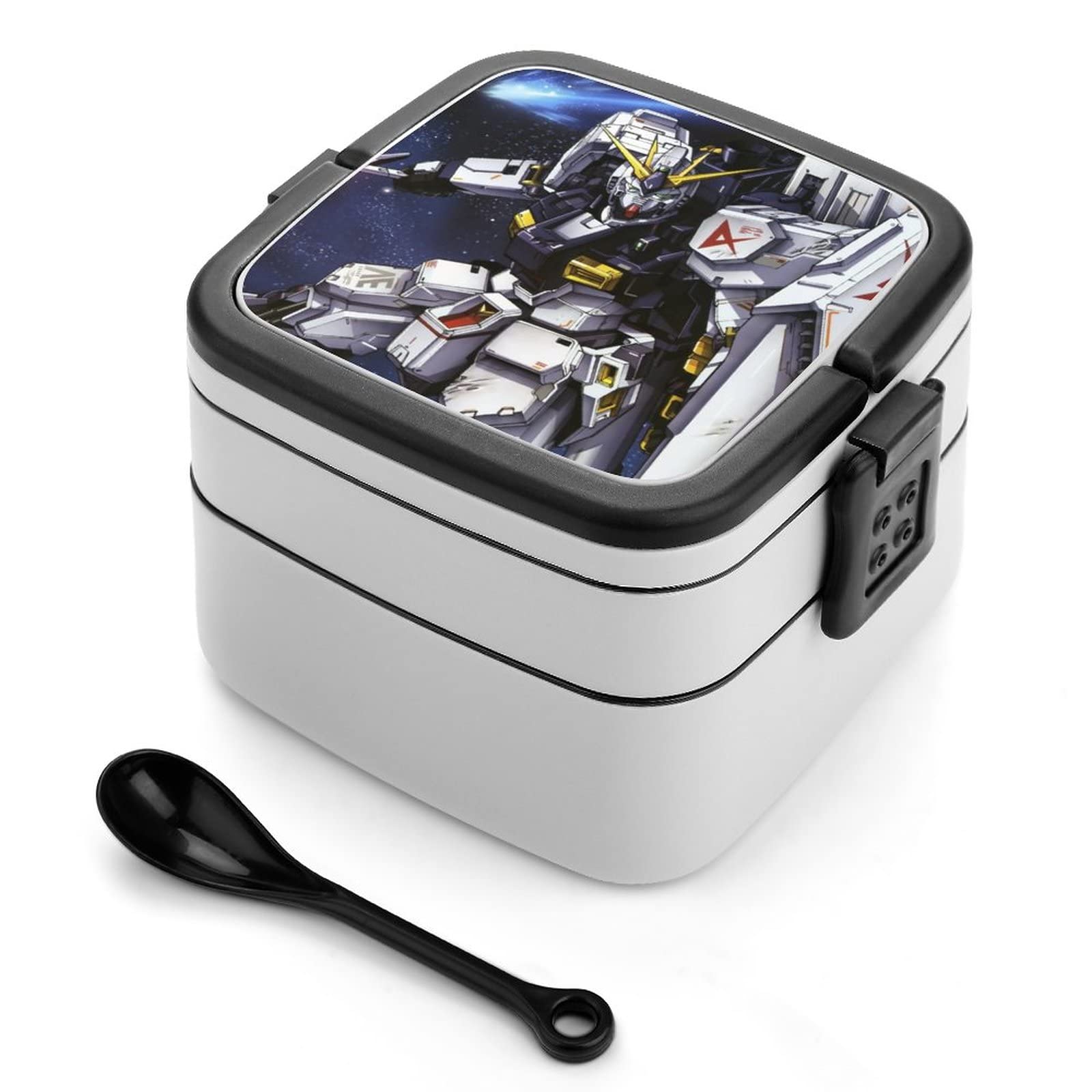 Amazon | 機動戦士ガンダム 弁当箱 ランチボックス 二段 抗菌 お弁当箱
