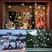 85 Snowflake Window Clings  Christmas Window Decorations 34 Different Snowflakes by NICEXMAS
