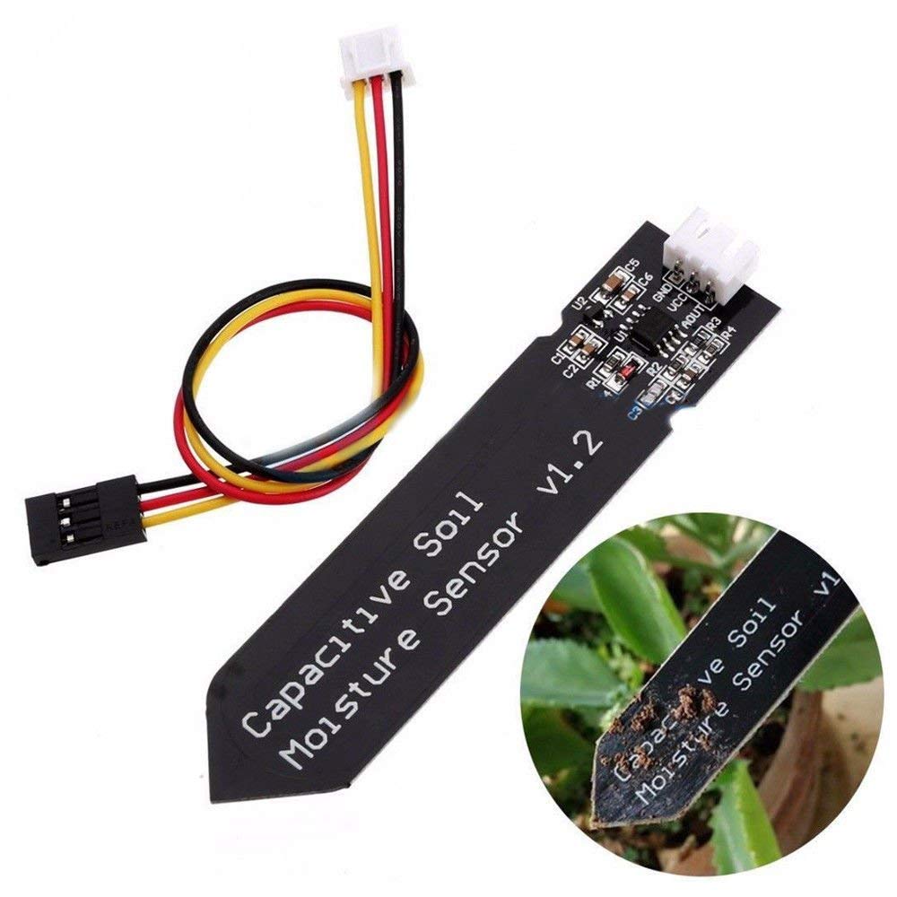 See full amazon price history chart for Robocraze Analog Capacitive Soil Moisture Sensor | Science Project Robocraze Analog Capacitive Soil Moisture Sensor | Science Project (B08QT3FS4K) Amazon Price History, Amazon Price Tracker