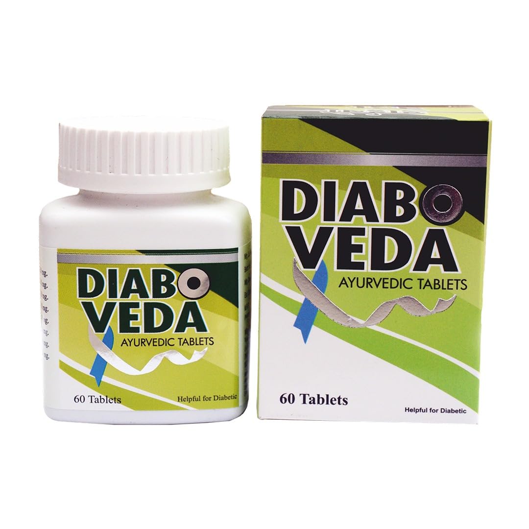 DIABO VEDA Ayurvedic Tablets 60 | Helps to Reduce Blood Sugar Naturally | Highly Effective | 60 Tablets Helps to Maintain Insulin Performance, Reduce Fatigue & Weakness (B09BQW29Z4) Amazon Price History, Amazon Price Tracker