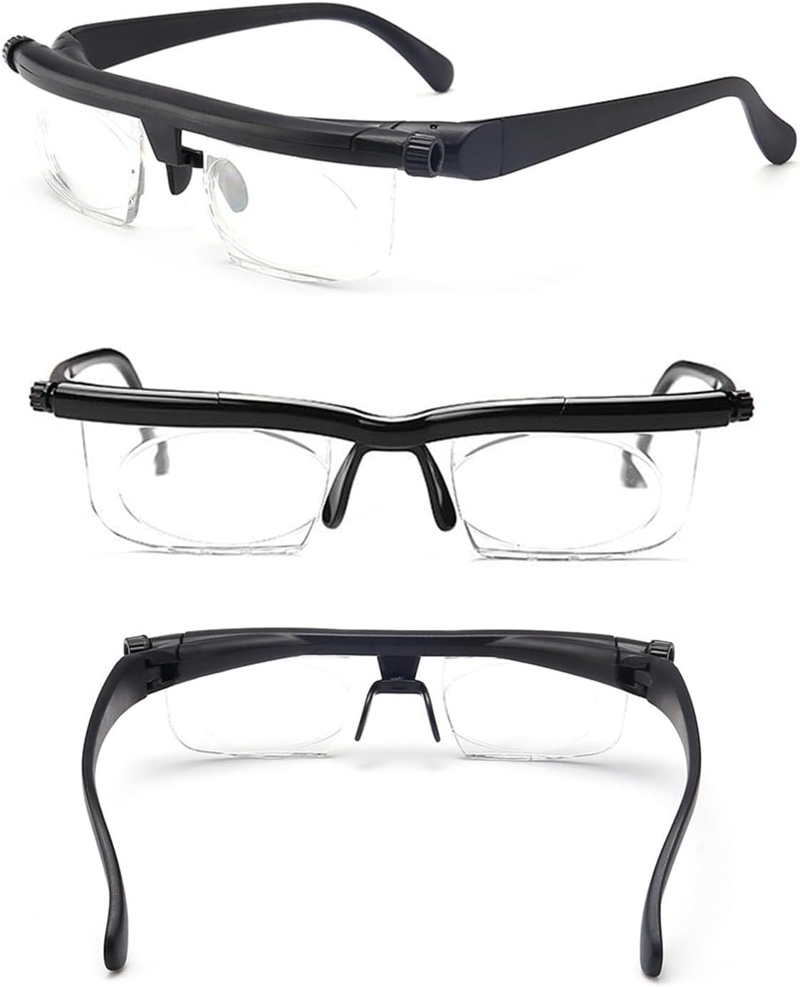 Flex Vision - Lentes ajustables (actualización) Flex Vision, lentes ajustables Flex Vision para hombres, cristal ajustable Dial Vision (1 unidad)