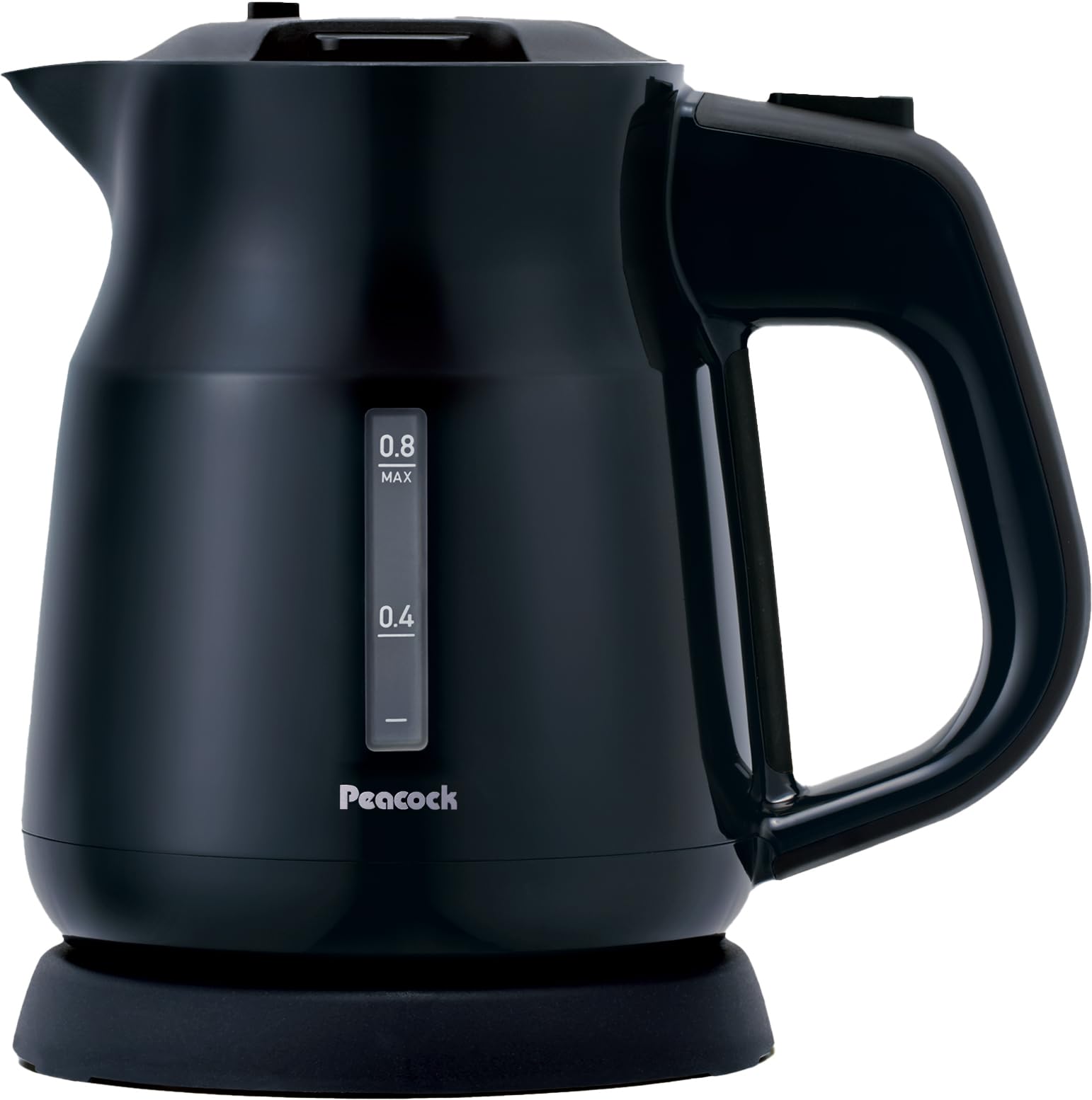 Amazon | ピーコック魔法瓶 電気ケトル 800ml 小型 こぼれにくい 転倒