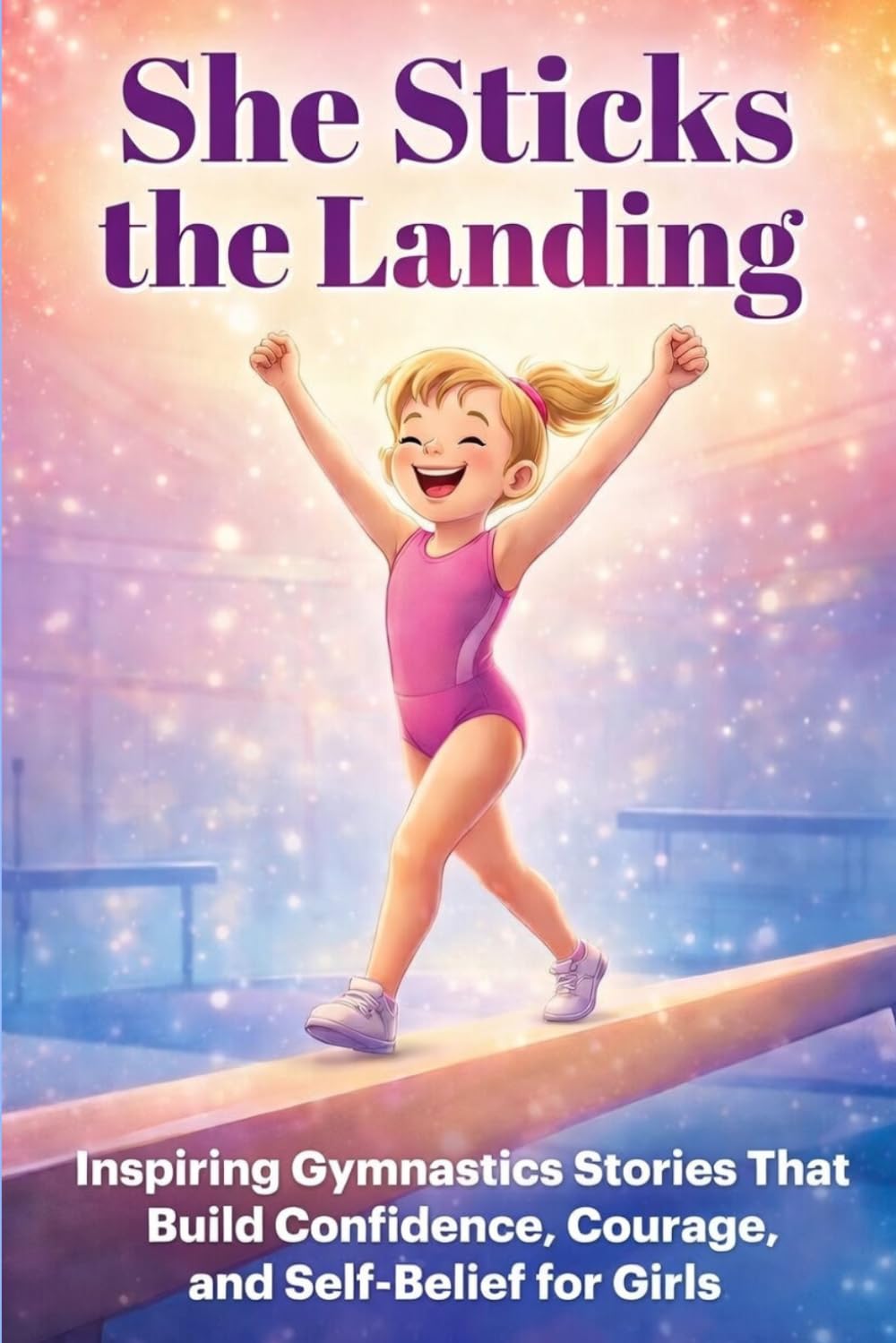 She Sticks the Landing: Inspiring Gymnastics Stories That Build Confidence, Courage, and Self-Belief for Girls