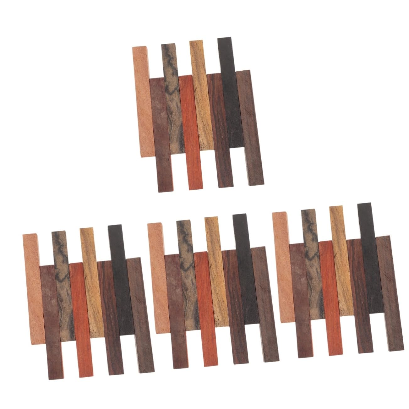 NUOBESTY 4 Ensembles Stylo Artisanal Bricolage Stylo En Bois Rotatif Géant Bâtons De Colle Chaude Ébauches De Stylo Recharges De Stylo Trousses De Stylos Stylo Thermique 8 Pièces * 4