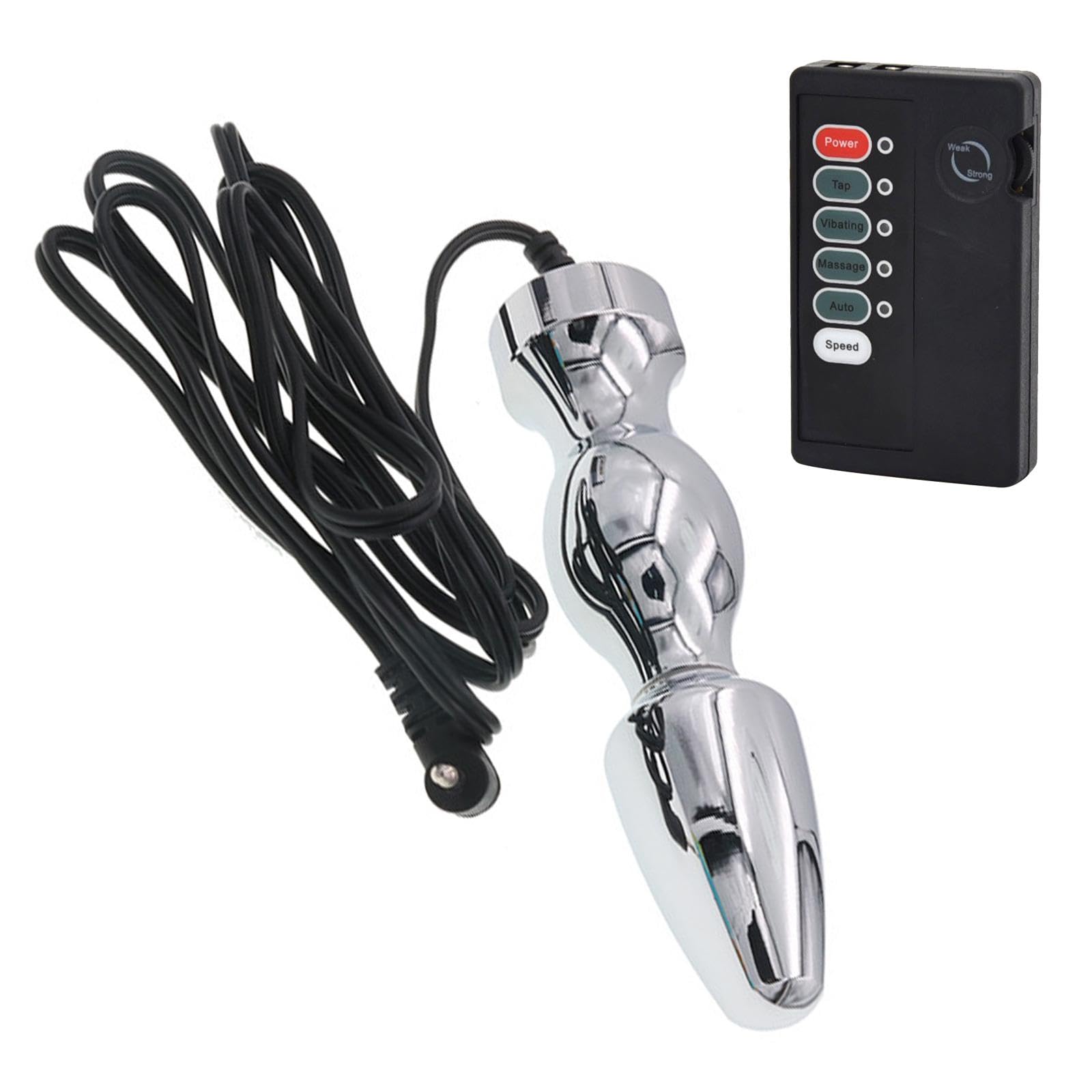 Amazon.com: Anal Butt Plug Small Electric Shock Metal Butt Plug Electro  Stimulation Anal Beads Plug Prostate Massage Inserting Toys for Beginners  and Advanced Users SM Massage Kits : Health & Household