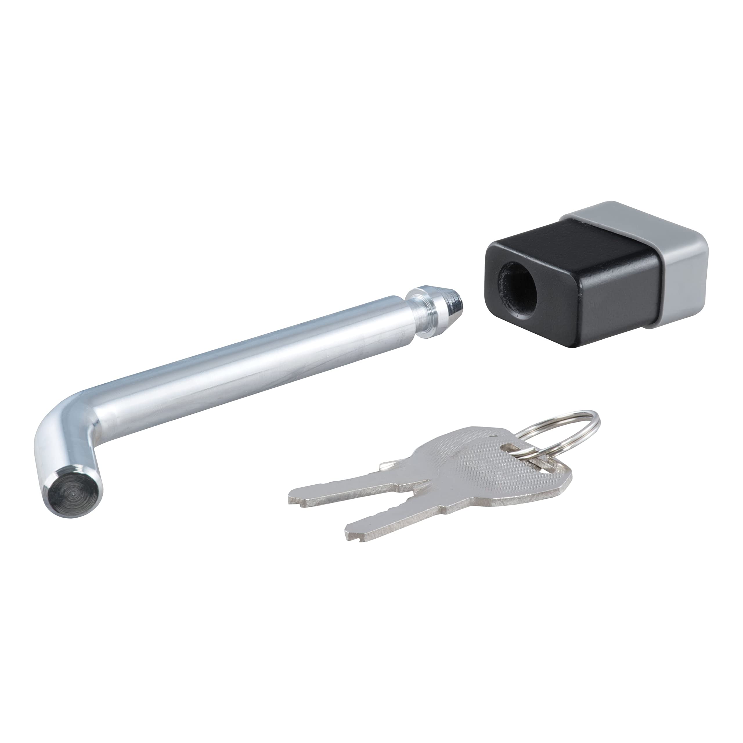 23021 Trailer Hitch Lock, 5/8-Inch Pin Diameter, Fits Most 3-Inch Receivers