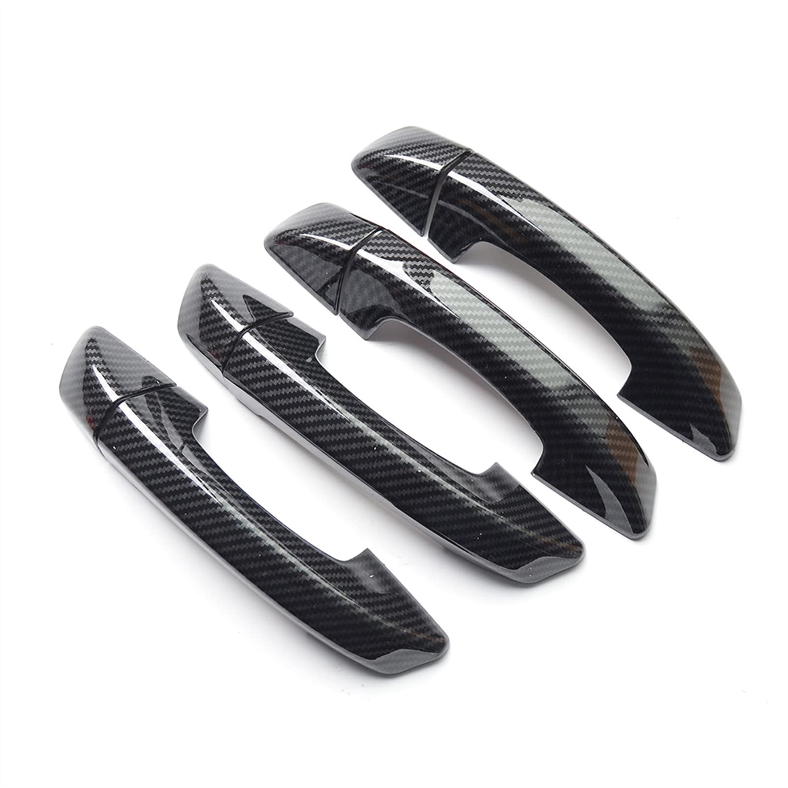 Fahbstr 2 Exterior Door Handle Cover For Vw Golf 6 009-013 Carbon Fiber Chrome Car Side Door Handle Cover Trim(2)