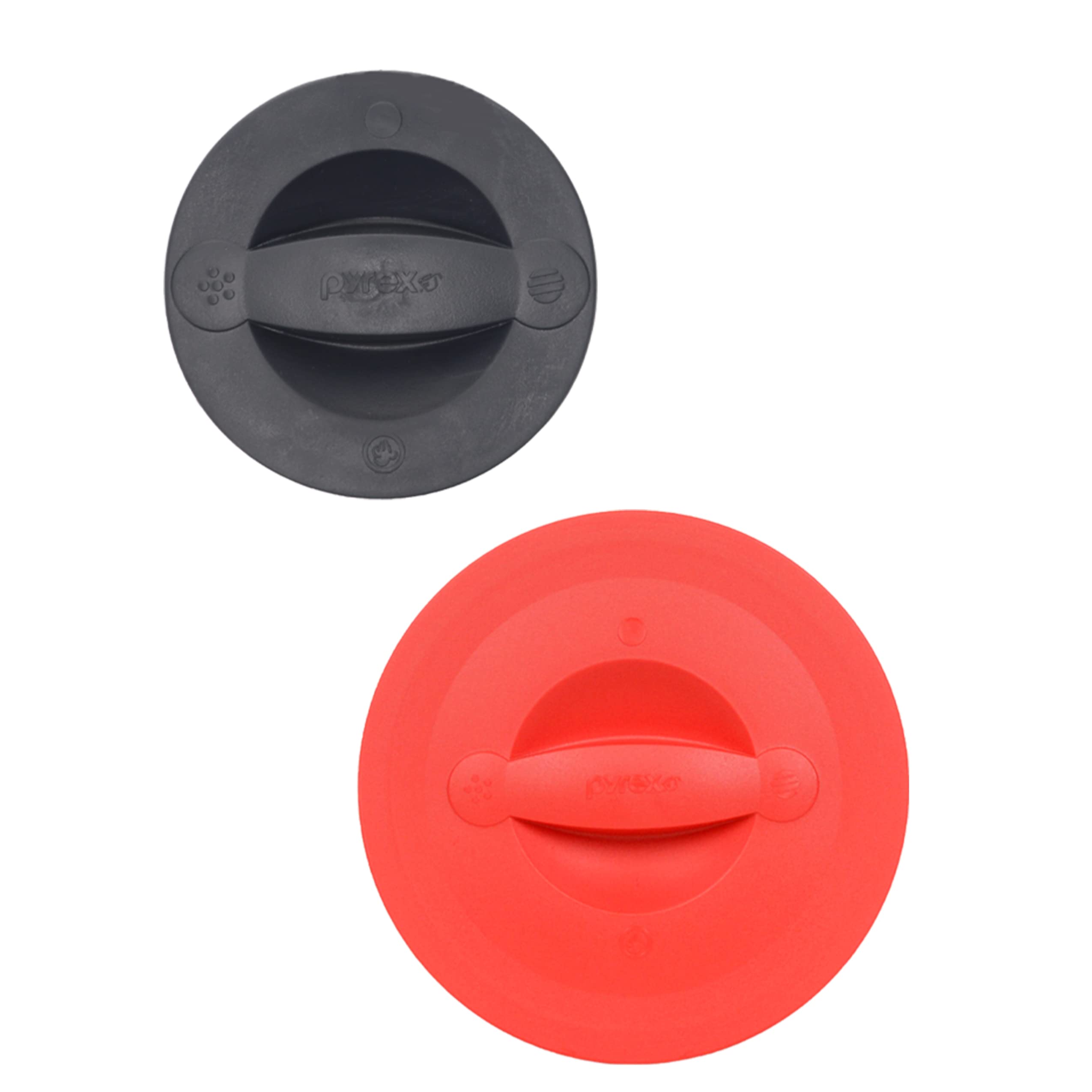 Amazon.com: Pyrex 516-RRD-PC 2-Cup Black and 564-RRD-PC 8-Cup Red