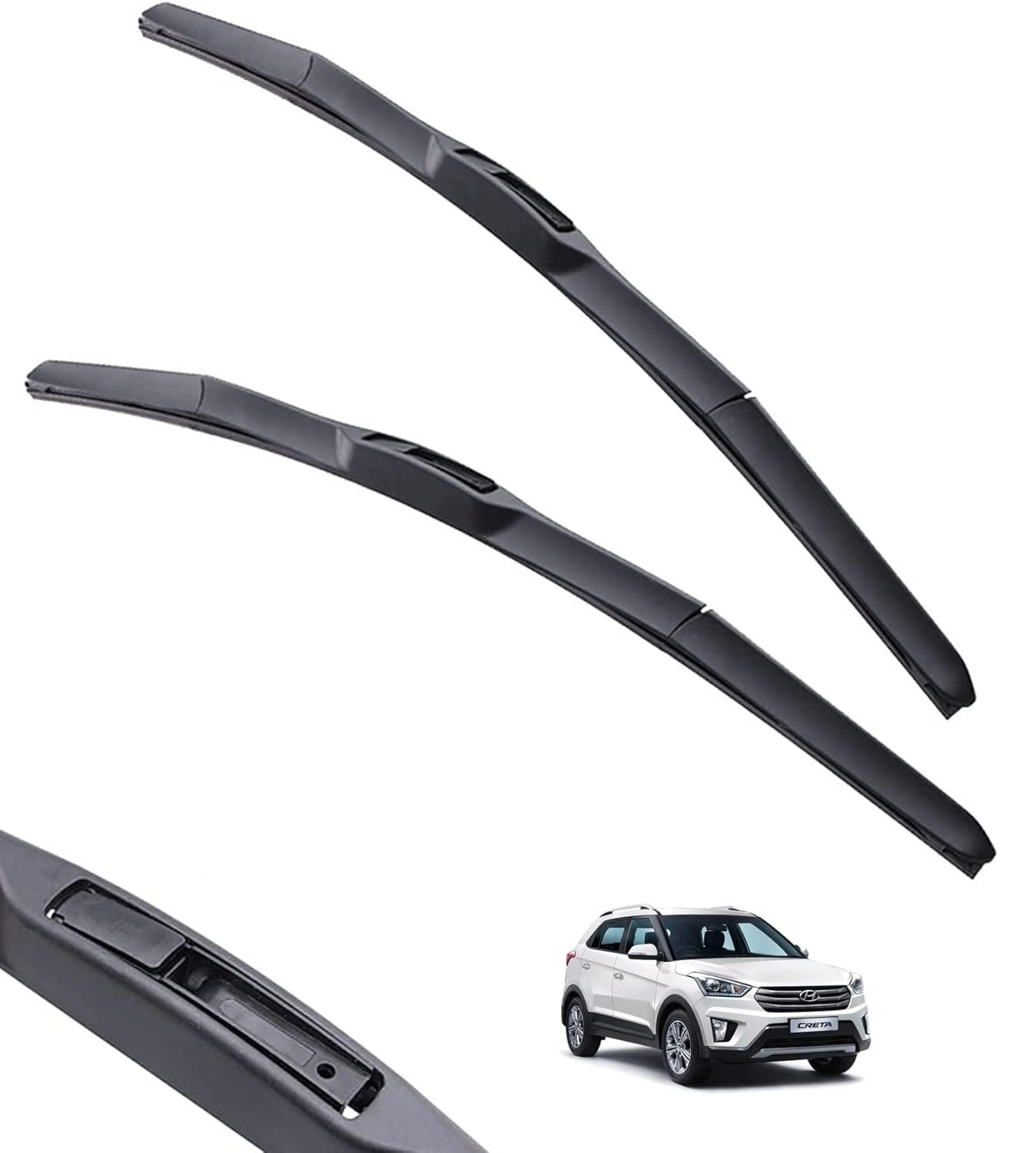 Autoclean Front Wiper Blade For Hyundai Creta (pack of 2) : Amazon.in ...
