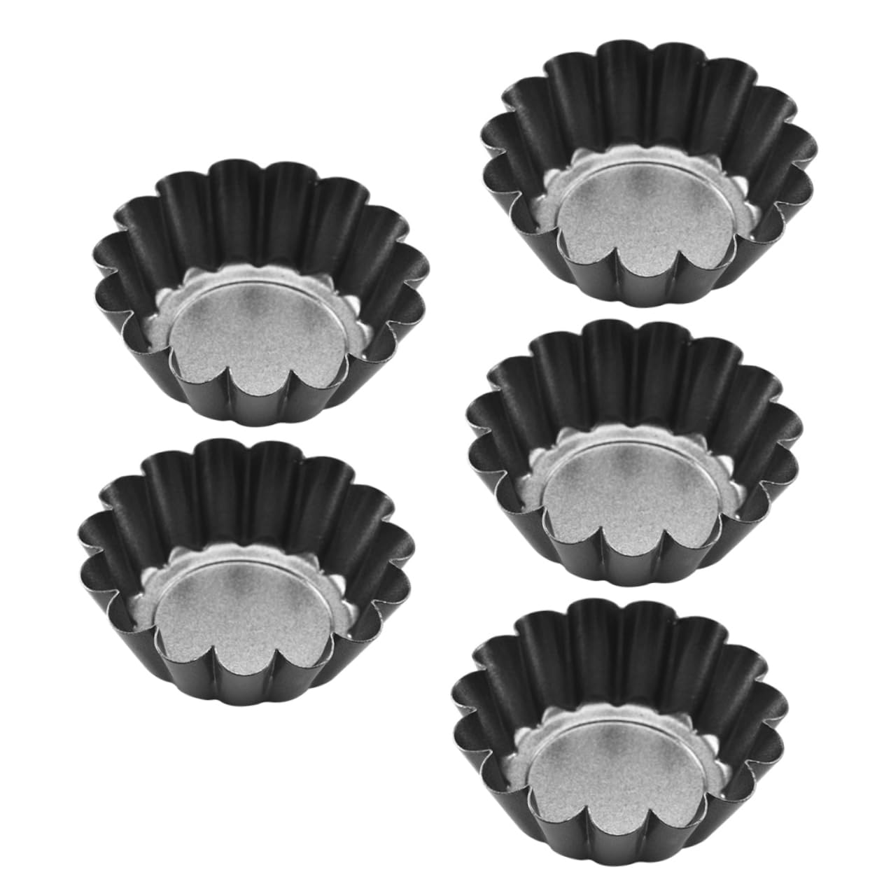 Cabilock Juego De 3 Moldes Antiadherentes Para Tartas De Flores Para Hornear Tartas Y Postres (5 Unidades)