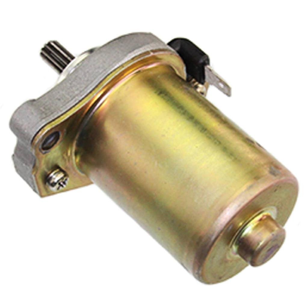RAREELECTRICAL New Starter Motor Compatible with 2001-2004 Yamaha Scooter Yj50 Vino 5Bm-81800-01-00 5Bm818000100