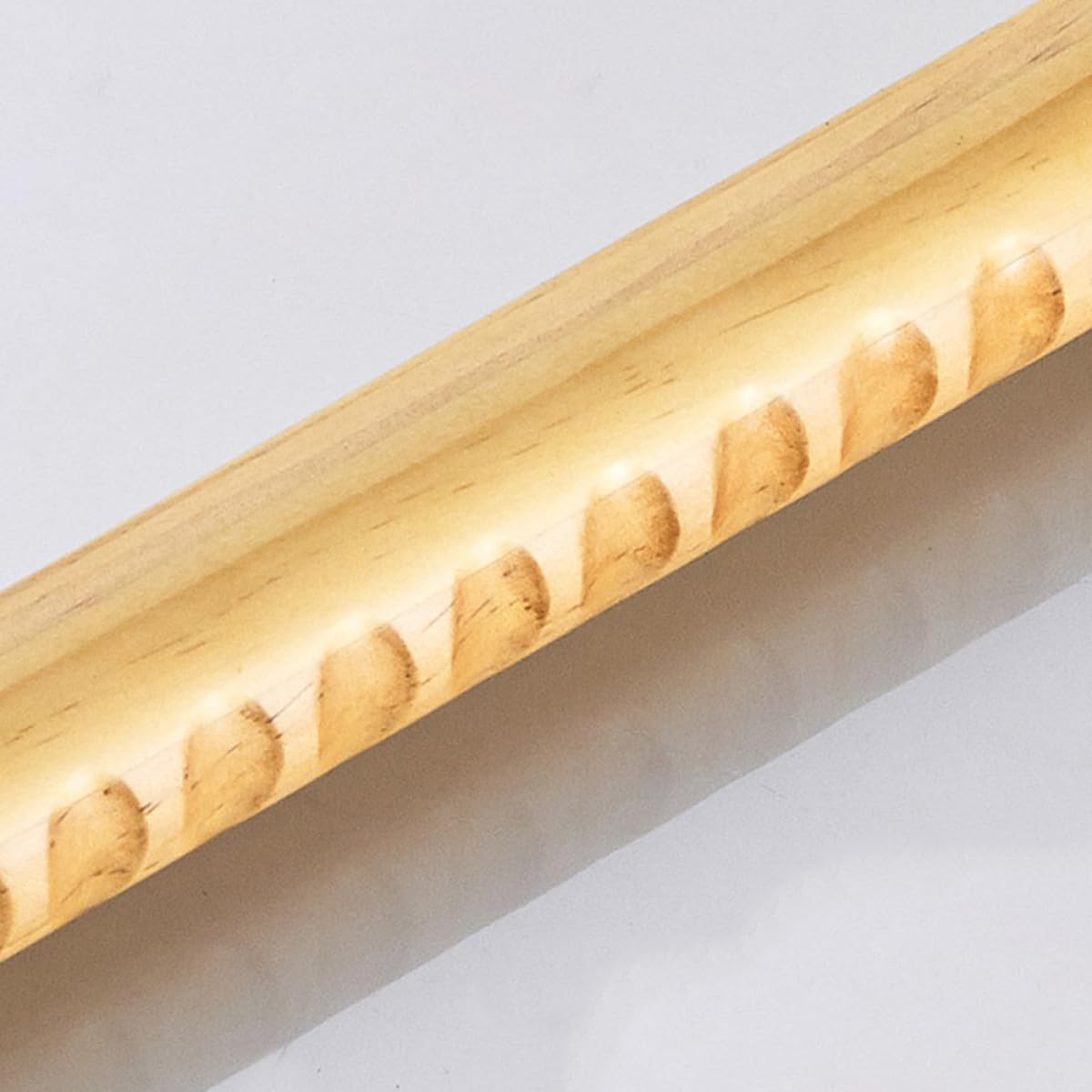 Barra de Seguridad de Baño Multifuncional de Aleación de Aluminio y Madera, Asidero Antideslizante para Ducha y Bañera, Soporte Adicional para Personas Mayores