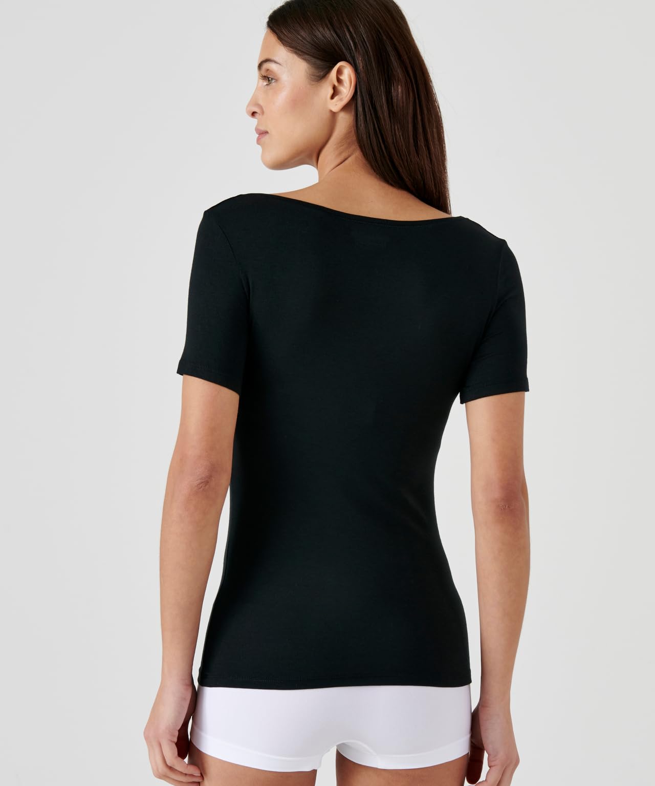 Damart T-Shirt Thermolactyl Invisible Manches Courtes T-Shirt Femme