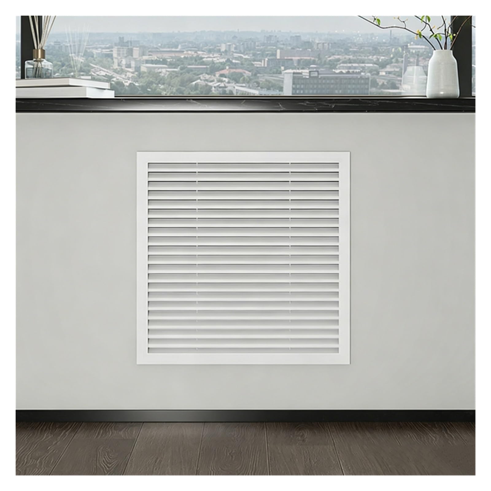 Griglia di Ventilazione Bianca per Armadio