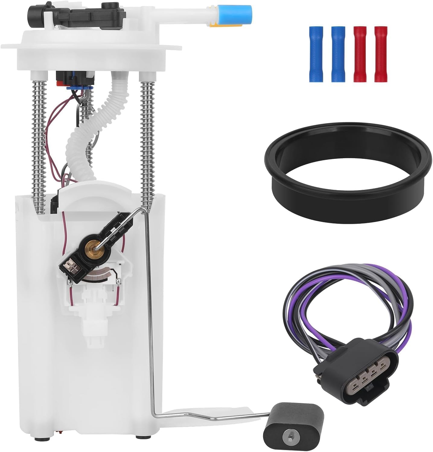 Electric Fuel Pump with Fuel Pressure Sensor Compatible with Cadillac Escalade 2002 2003 V8 5.3L 6.0L, Chevy Tahoe 2000-2003 V8 4.8L 5.3L, GMC Yukon 2000-2003 V8 4.8L 5.3L 6.0L GAS, E3508M