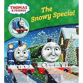 Paperback Thomas & Friends: The Snowy Special Book
