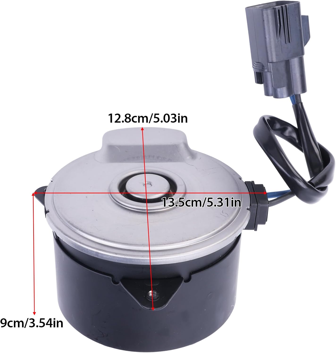 Engine Cooling Fan Motor for Dodge Ram 1500 2500 3500 5.7L 2011 2012 213 2014 215 2016 2017 2018 Replacement 268000-9014 image 2