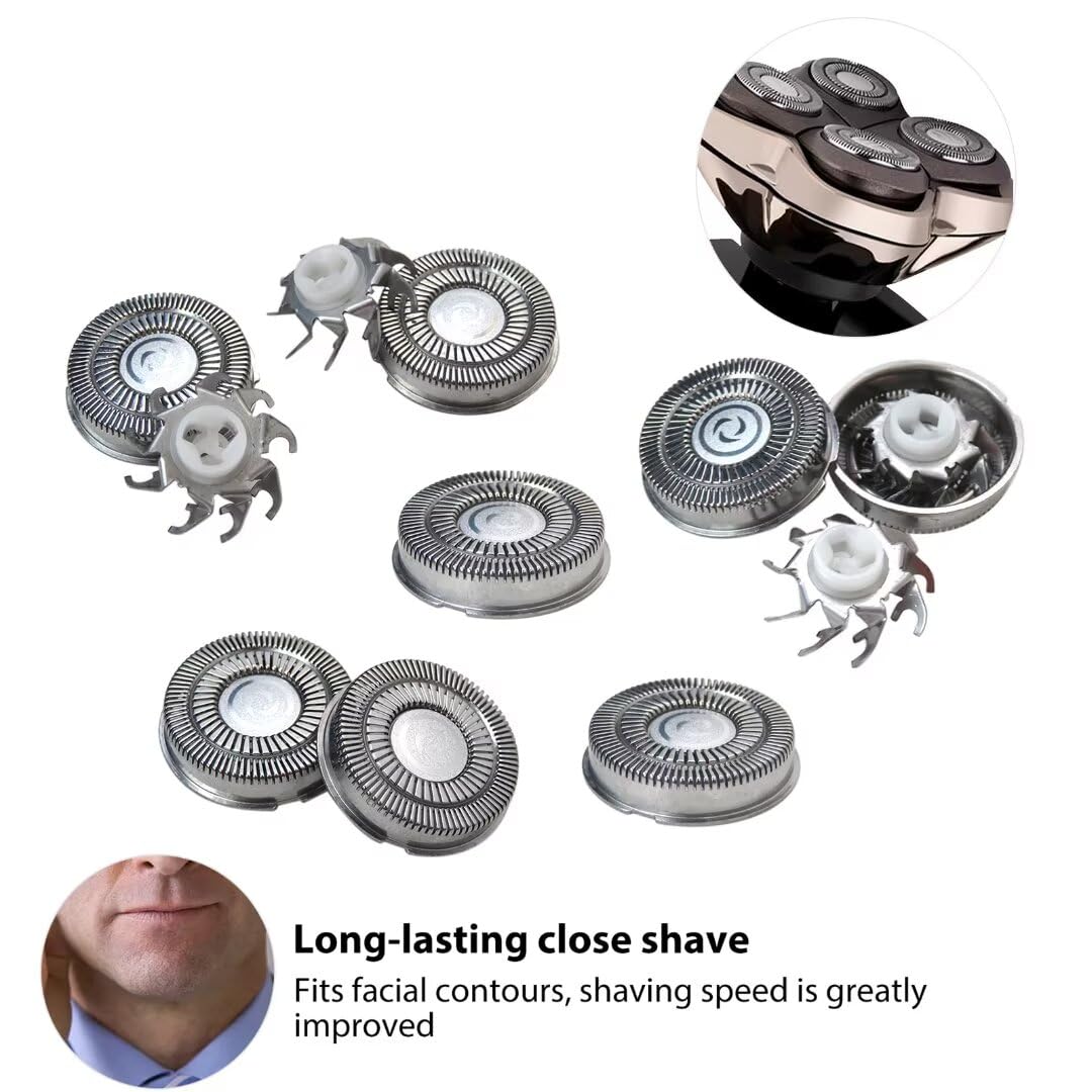 Professional 2-Pack (8-Blades) Shaver Replacement Blades for Skull Shaver Pitbull Gold PRO Shaver