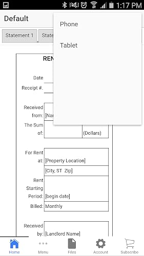 Rent Receipt Pro – vue 7