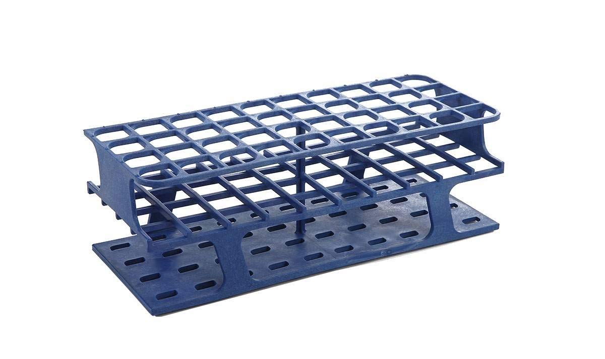 Full-Size Test Tube Racks 16mm 72 Place (Blue) (pk of 8)
