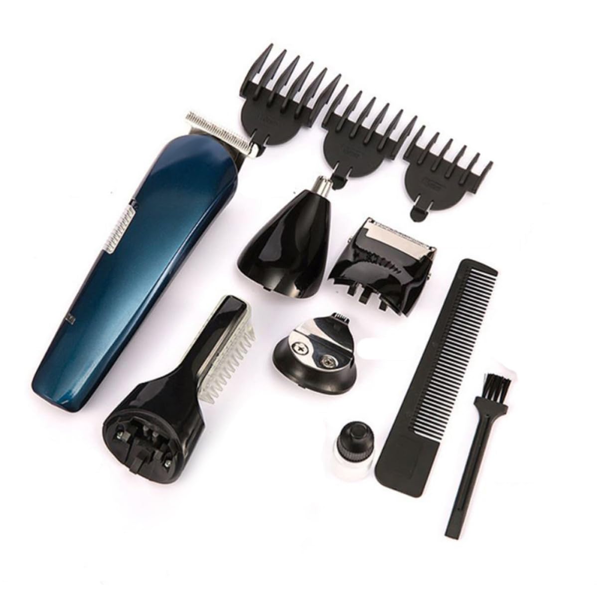 Recortador de Vello Nasal de Acero Inoxidable Recargable para Hombres | Cortapelos Nasal Hombre, Cuchillas Precisas, Multifunción para Bigote y Vello Nasal