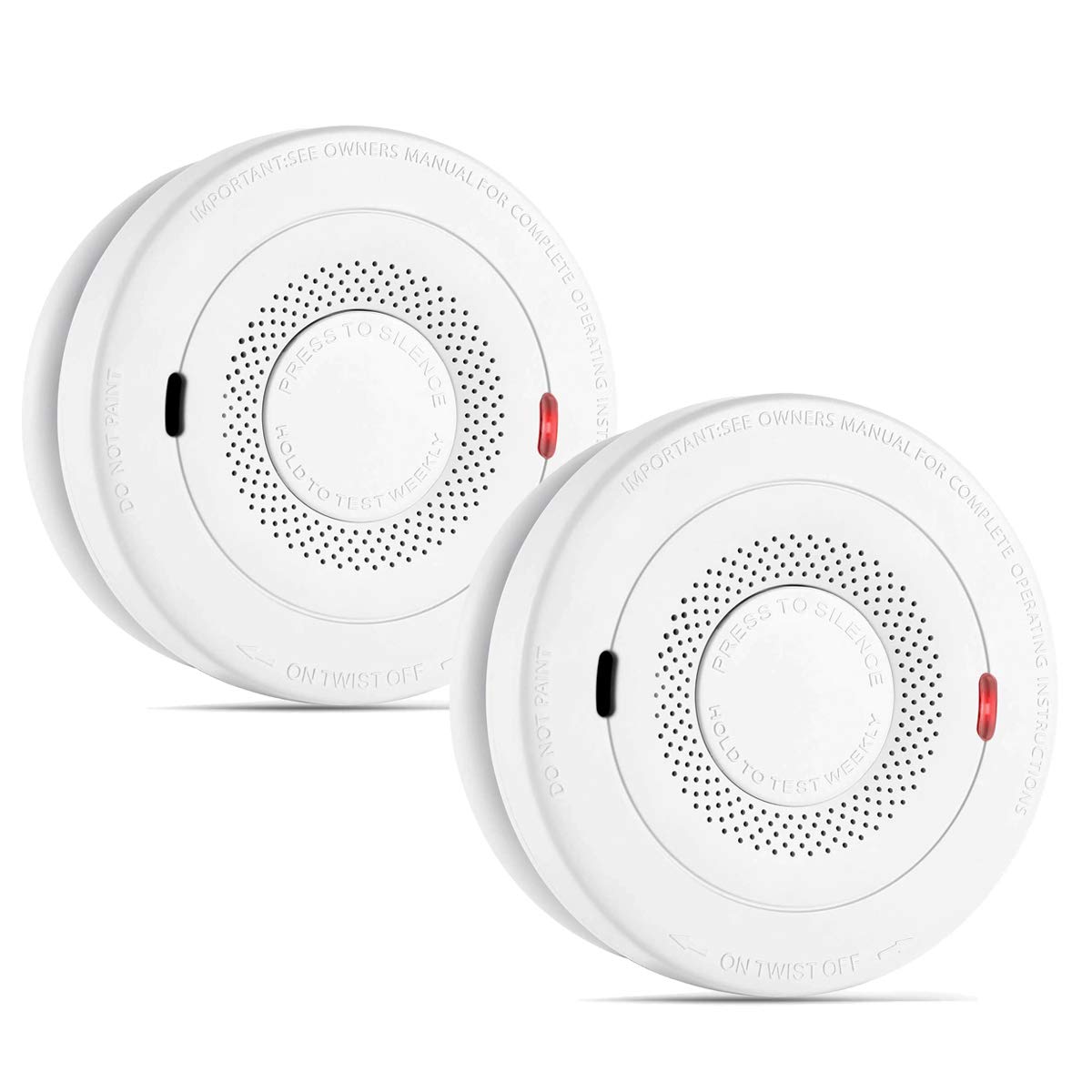 Sponsored Ad - Smoke Alarm and Carbon Monoxide Alarm10 Year Battery Operated (Not Hardwired), Photoelectric CO Smoke Alarm...