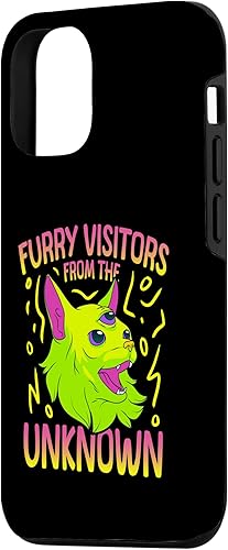 Miniatura 2 de iPhone 13 Pro UFO, UAP, Space, Funny Cat, Unknown Flight Object, Alien Case