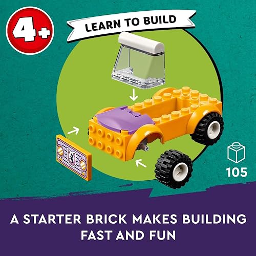Miniatura 3 de LEGO Friends - Juego de remolque de caballo y poni, juguete de construcción para niños, regalo creativo con personajes de Liann y Zoya y 2 figuras