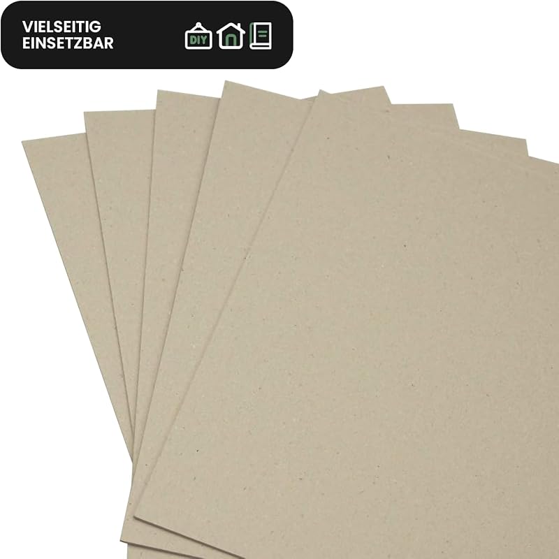 Netuno Szürke Kartonpapír A4 Méretben - 20 Lapos Csomag, 1,5 mm Vastag, Kézműves Projektekhez, Scrapbookinghoz, Kreatív Alkotásokhoz