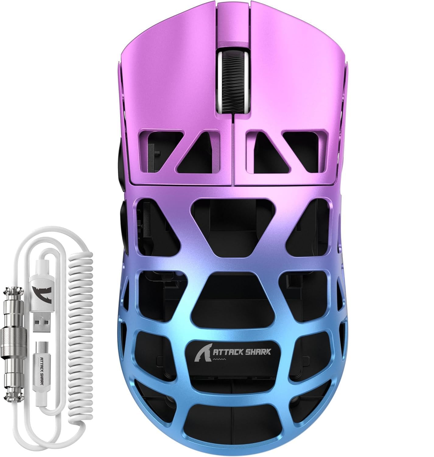 FELICON x Attack Shark R3 Wireless Gaming Mouse PAW3395 26K DPI 8KHz Polling Rate Magnesium Alloy 46g Ultralight