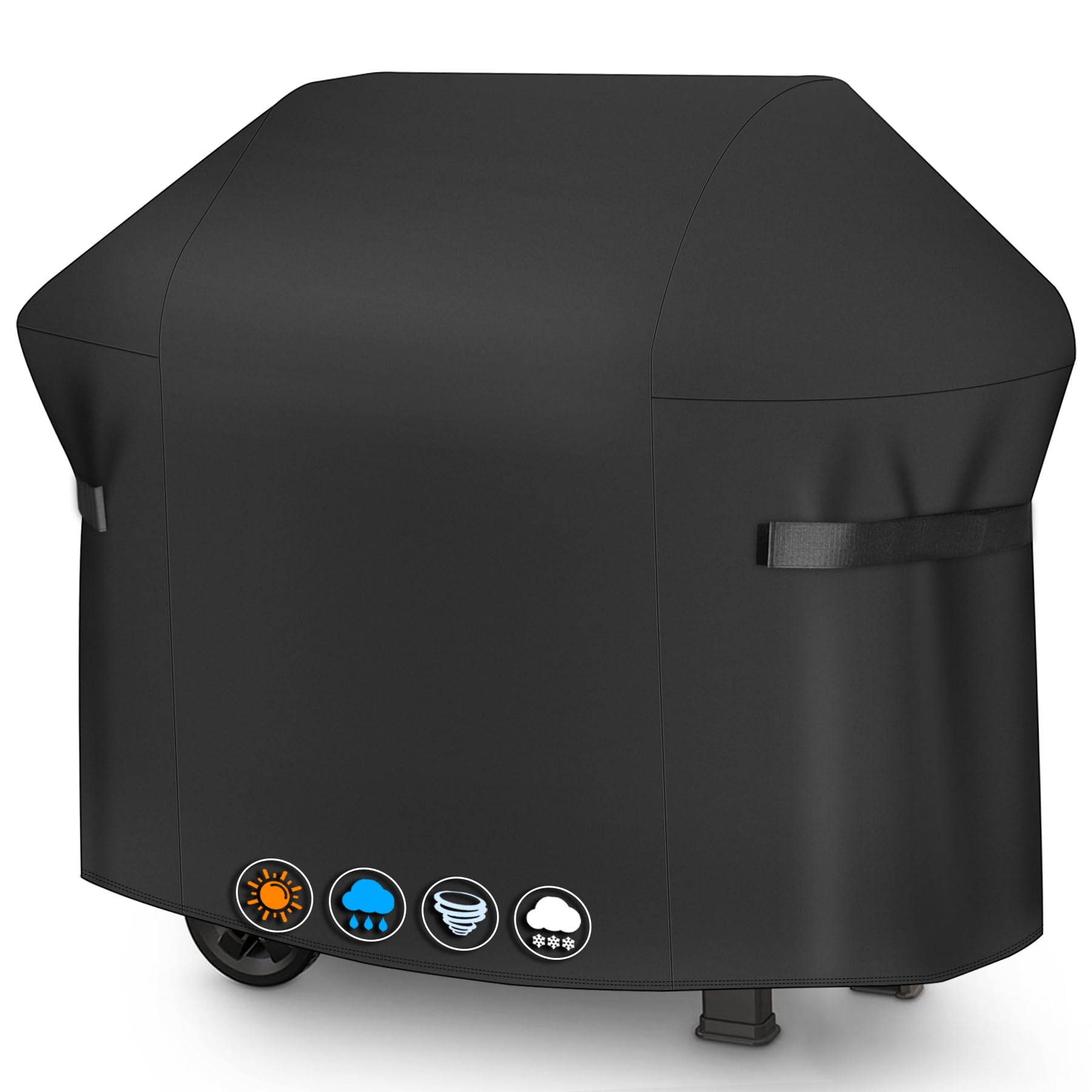 Sonharlar Funda para barbacoa de 152 cm 7107 para Weber Genesis Serie 300, resistente e impermeable, cubierta de revestimiento de poliuretano para Weber, Dyna-glo, Nexgrill (no compatible con Genesis