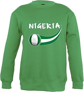 Supportershop Boy's Nigeria Long Sleeve T-Shirt