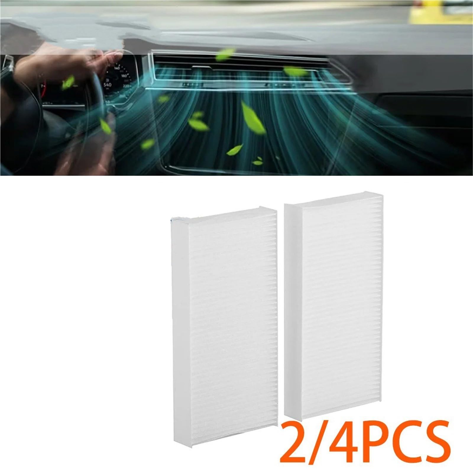 Filtro Habitáculo Para Suzuki Para Equator 2009-2012 2/4 Uds Filtros De Aire Automotrices 95860-82200