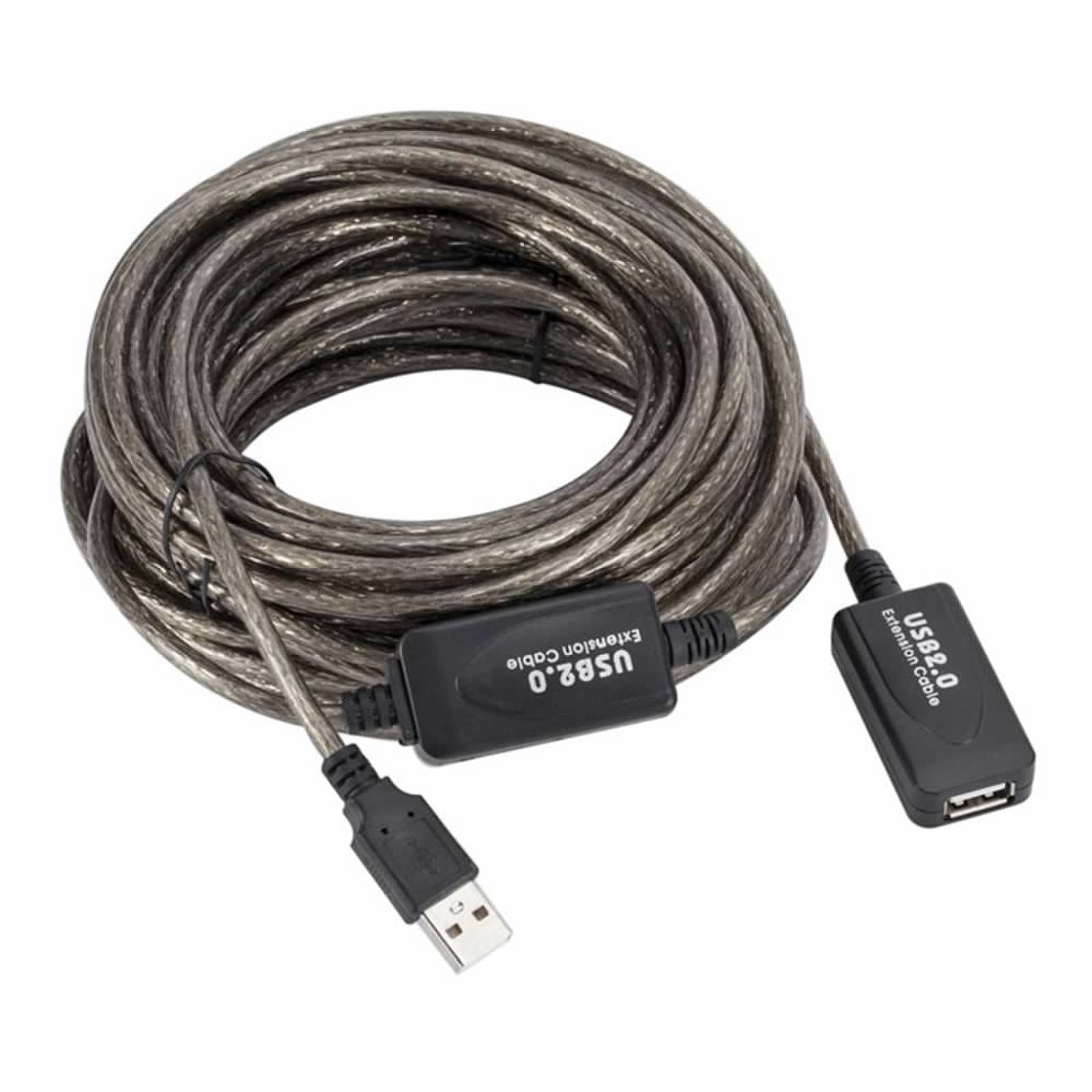 Superior ZRL USB Extender, Nylon Tressé 1 M USB 2,0 Rallonge