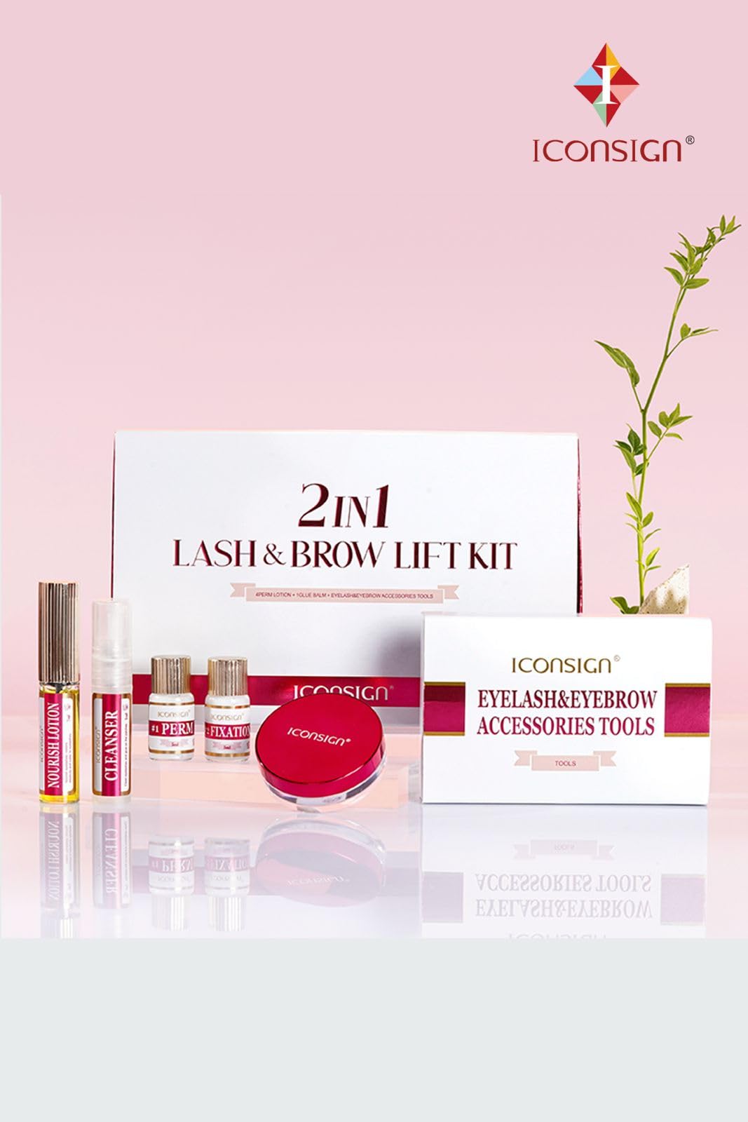 Venzen Iconsign 2in1 Yeni Lash Lift,kirpik Lifting,perma Ve Kaş Laminasyon Seti(BÜYÜK SET)(YENİ BALM YAPIŞTIRICILI)