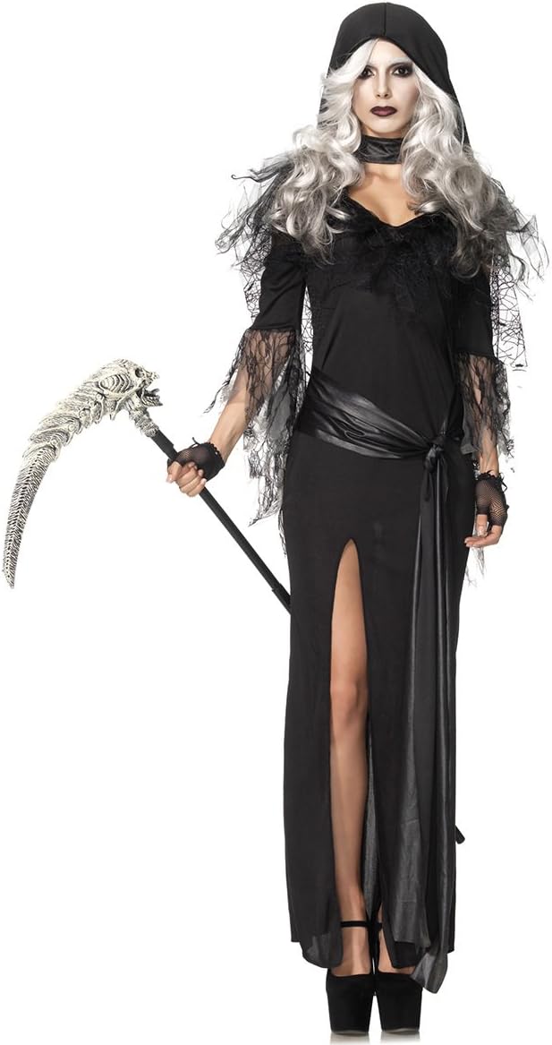 Amazon (パーティーパンチ)Party Punch【レディース】コスチューム 死神風 ロングドレス フリーサイズ ハロウィン