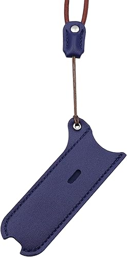 Miniatura 6 de ZUYOOK Funda de piel sintética con cordón para J-U-U-LR-E-LXMO-TIYO-OZ o cordón de tamaño similar, funda protectora para bolígrafo azul+naranja 2