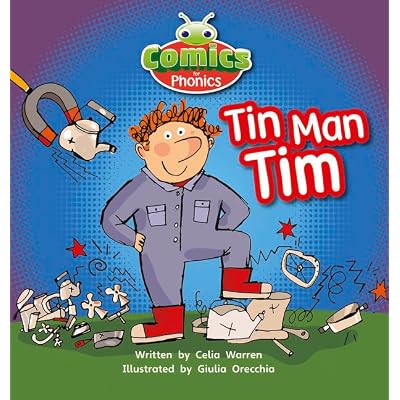Bug Club Comics for Phonics Reception Phase 2 Set 02-02 A Tin Man Tim
