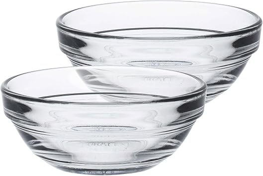 Duralex LYS Glass Bowl, 2 oz, Clear