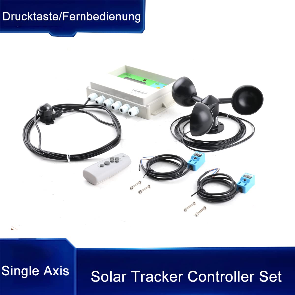 Contrôleur solaire de poursuite à axe unique Sun Tracker SystèMe de Suivi automatique de la plateforme du contrôleur pour PV Solar Panel System