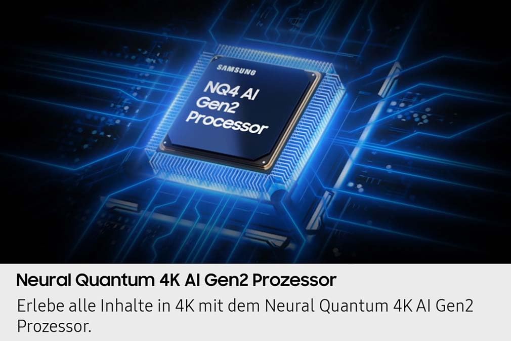 Samsung OLED 4K S85F 55 Zoll (138 cm) UHD Fernseher, NQ4 AI Gen2 Prozessor,4K Upscaling, OLED HDR, Farben Pantone validiert, Dolby Atmos, Gaming-Hub, Knox Security, Samsung Vision AI Smart TV