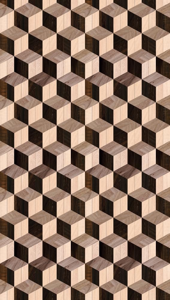 Papier peint photo intissé trompe l'oeil Livingwalls marron beige 398331